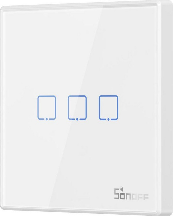 Ndërprerës Sonoff T2EU3C-RF wireless 433MH (3-kanale)

