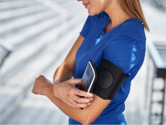 Rrip për vrapim Shapeheart NHR AMZ, madhësia XXL, për telefona deri 17.2 cm, i zi