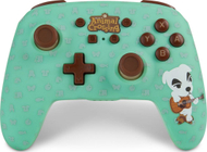 Kontroller PowerA Enhanced Animal Crossing, wireless, i gjelbër