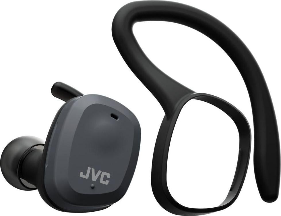Kufje sportive JVC HA-ET45T-B, Bluetooth 5.0, 14 orë bateri, të zeza