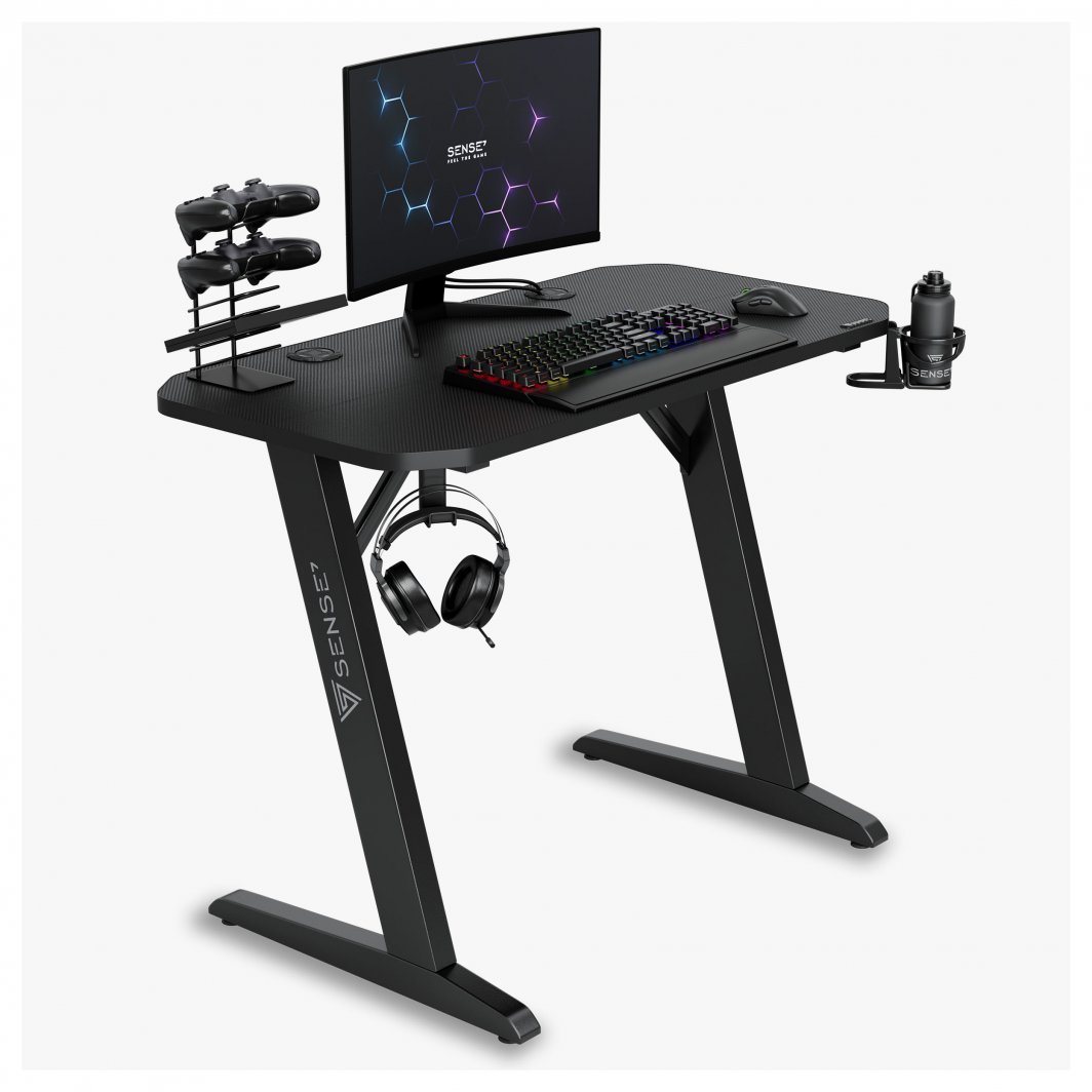 [OUTLET] Tavolinë SENSE7 Nomad Basic, 120cm x 60cm, e zezë