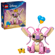 Lodër ndërtuese LEGO Disney Angel, figurë koleksionare, për fëmijë, rozë