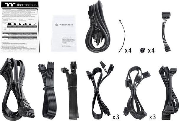 Burim energjie Thermaltake Toughpower GF1, 1200 W, i zi
