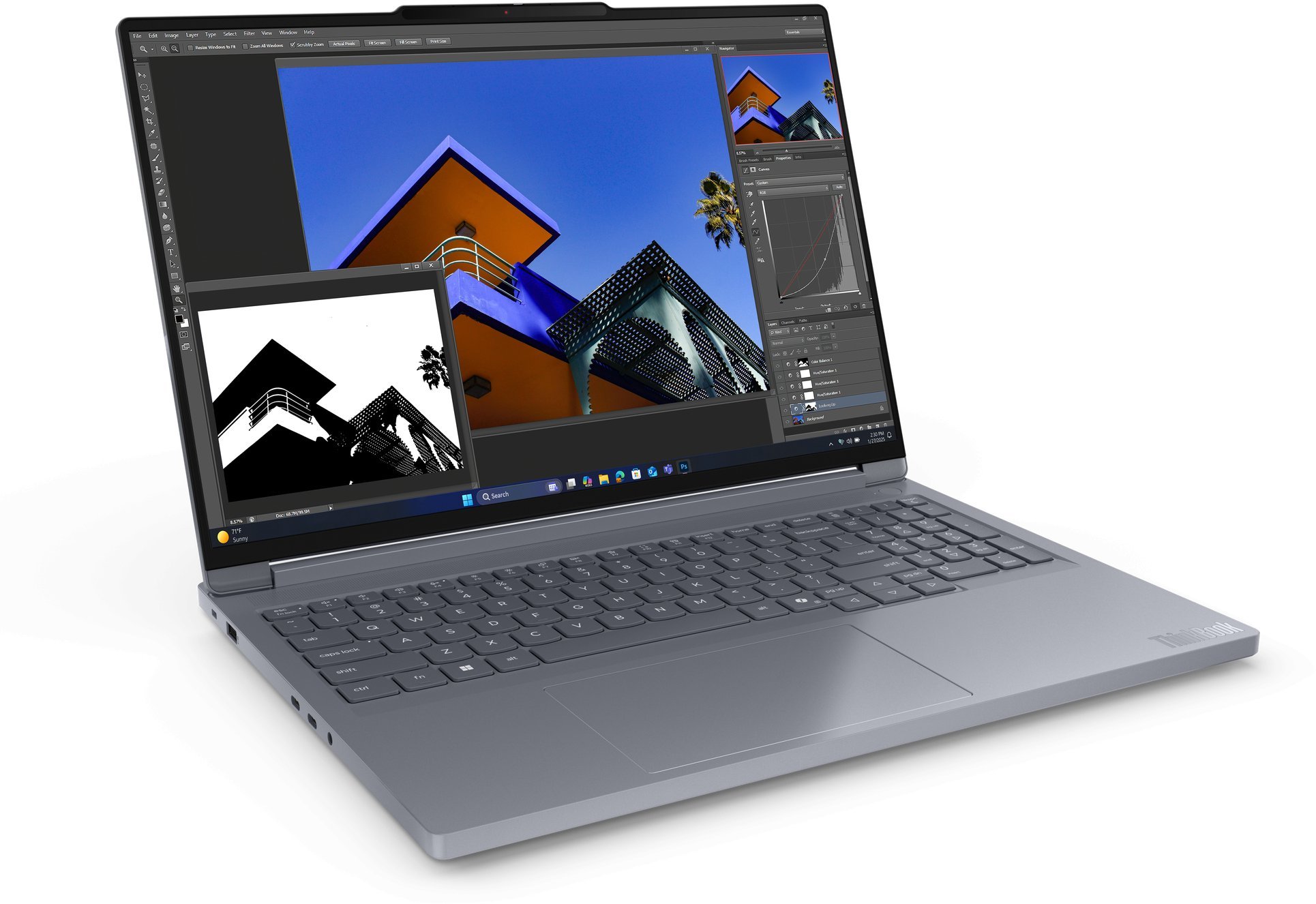 Laptop Lenovo ThinkBook 16p Gen 6, 16", biznes, gri