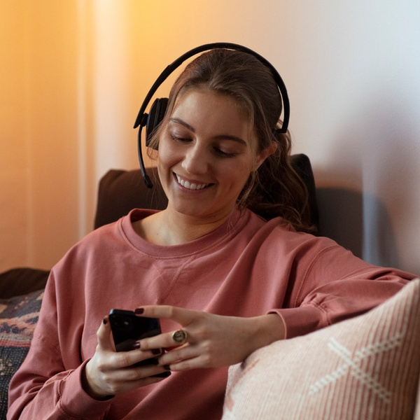Kufje EPOS ADAPT 200 Mono, USB/Bluetooth, 20kHz, të zeza