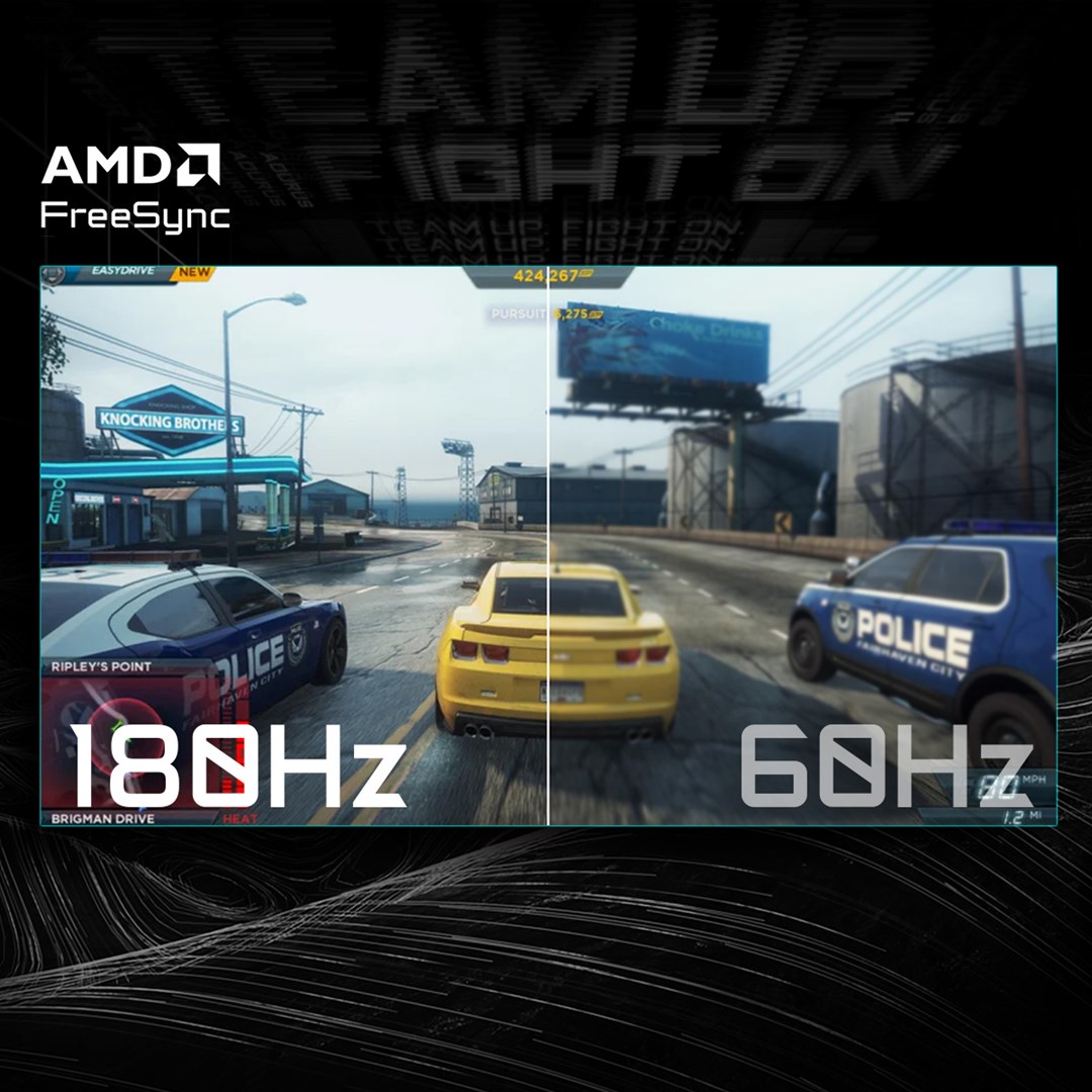 Monitor GIGABYTE GS27QCA, 27", 2560 × 1440 (QHD), 180 Hz, 1 ms, i zi