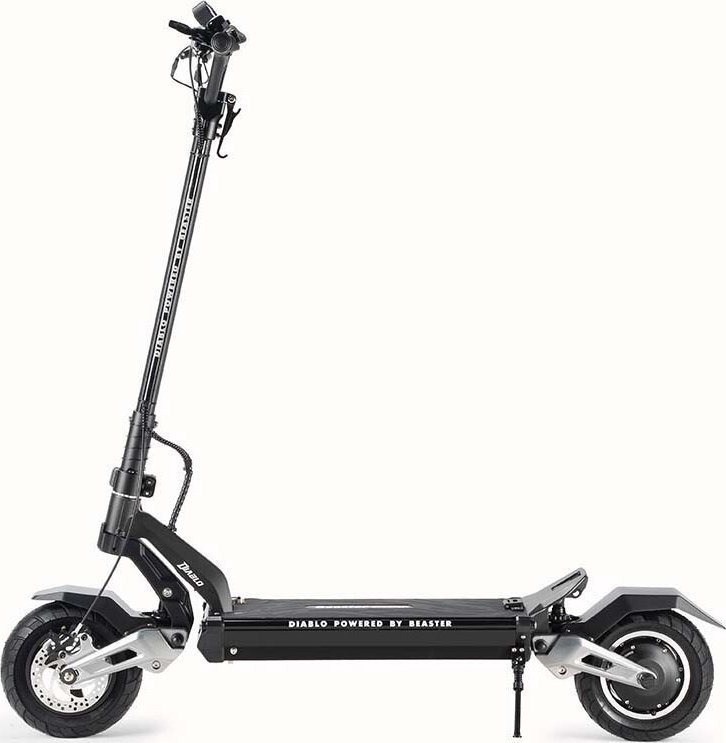 Електричен тротинет Beaster Scooter Diablo, 1000W, батерија 60V 20.8Ah, црн