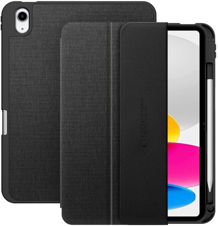 Заштитна маска за таблет Tech-Protect SC Pen Canvas за iPad 11\" и 10.9\", црна