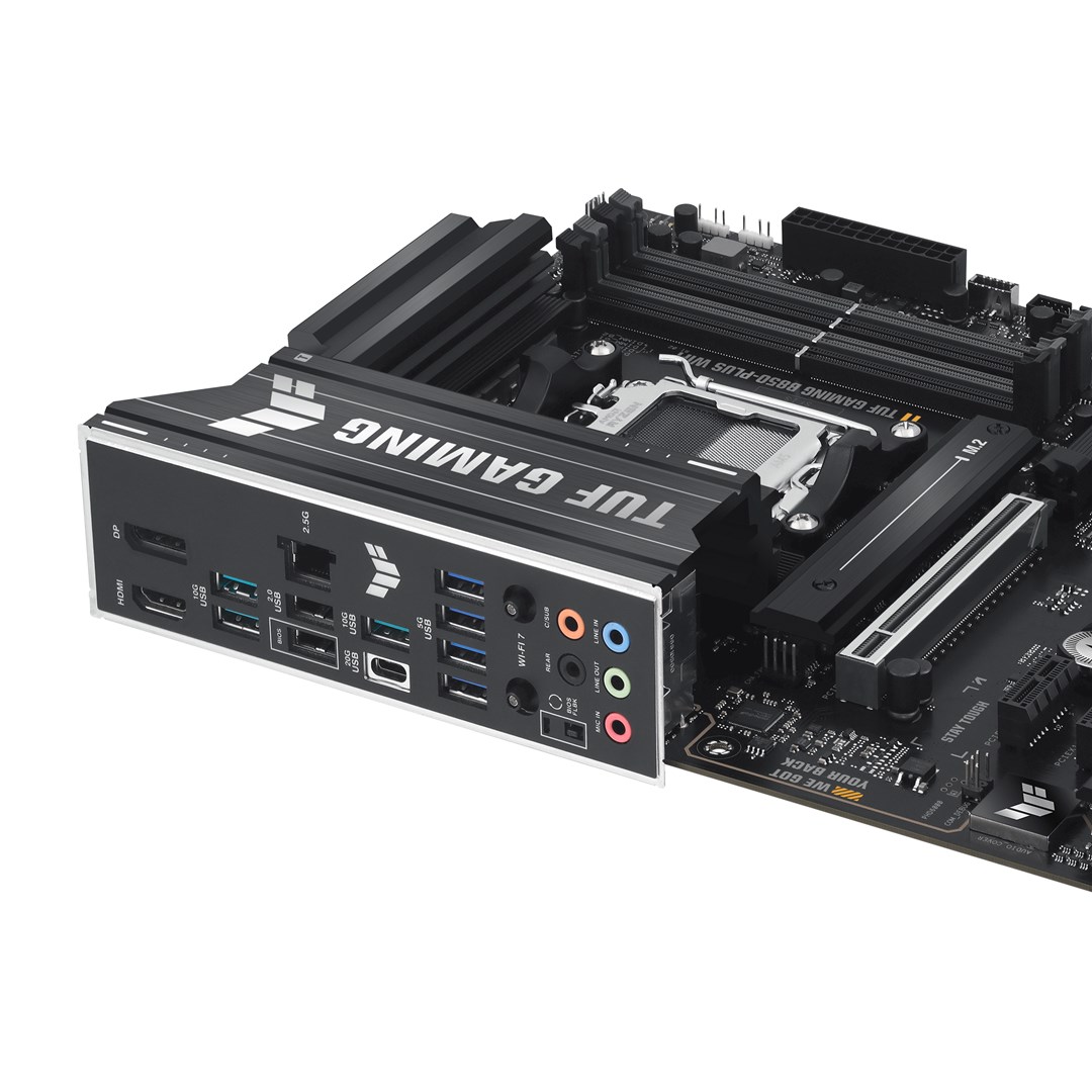 Motherboard ASUS TUF Gaming B850 Plus WIFI, AM5, DDR5, e zezë
