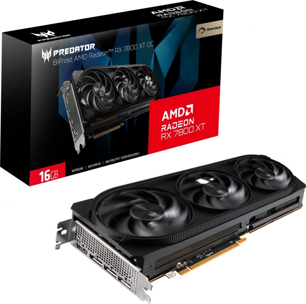 Kartelë grafike Acer Predator BiFrost Radeon RX 7800 XT OC