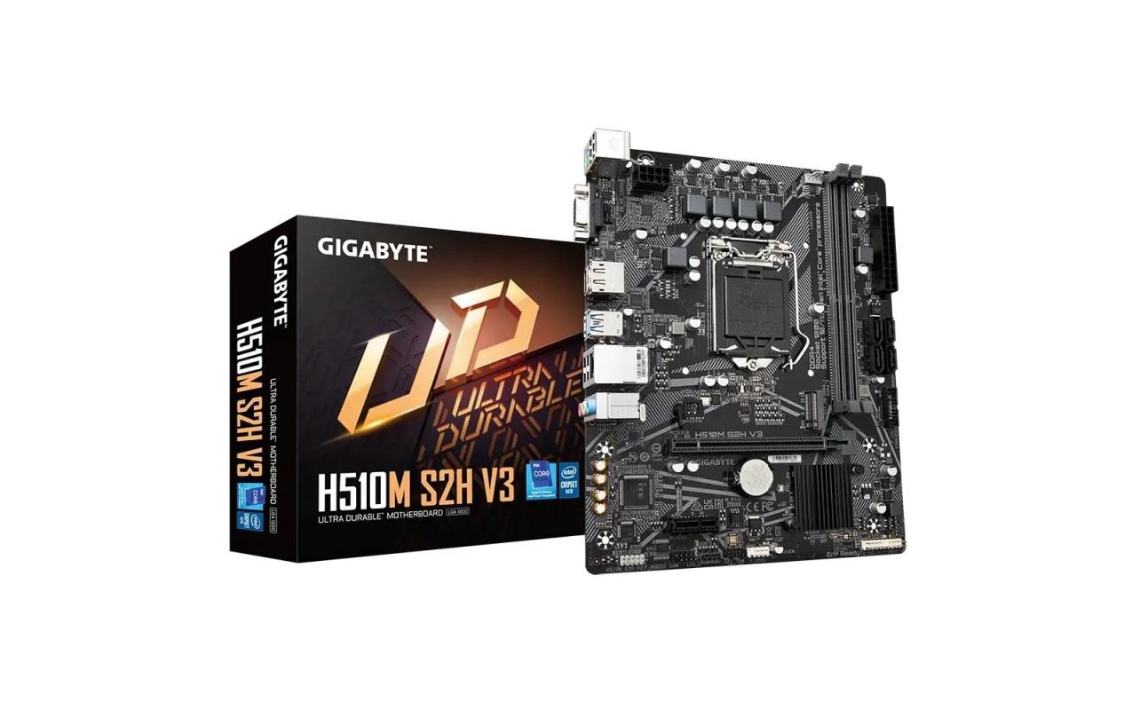Pllakë amë GIGABYTE H510M S2H V3, Micro ATX, DDR4 64GB, M.2, GbE LAN