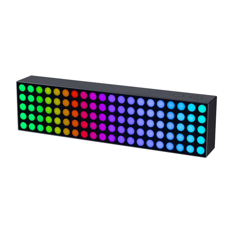 Llambë inteligjente Yeelight Cube Lite YLFWD-0062, LED RGB, me Matter, e zezë