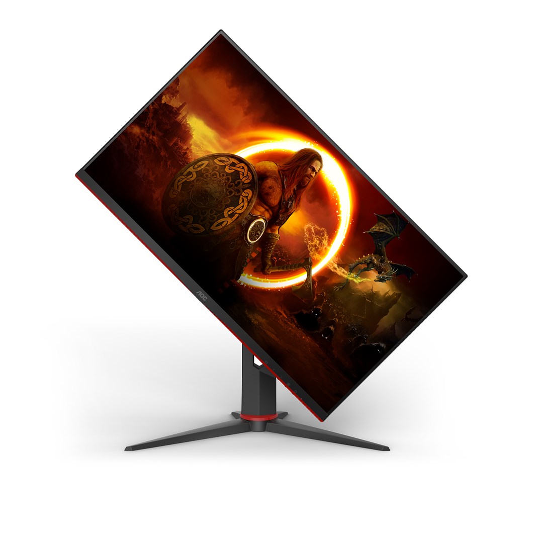 Monitor AOC Q27G2S/EU, 27", QHD 2K, 165Hz, 1ms, i zi/portokalli