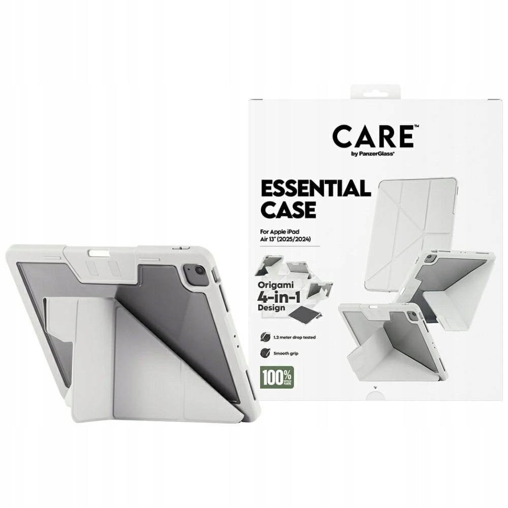 Калјоф PanzerGlass CARE by TPU Essential Case, за iPad Air, светло сива