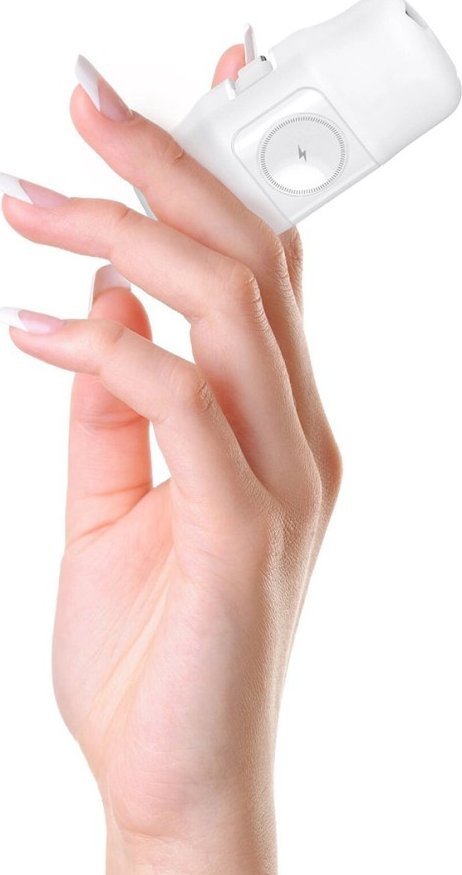 Power bank Wozinsky WF16-YCS, 5000mAh, 15W, i bardhë