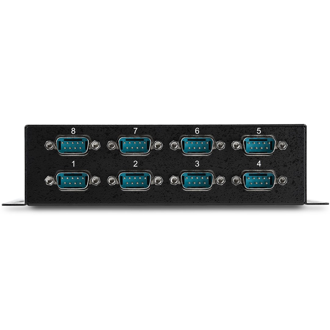 Qendër StarTech ICUSB2328I, USB në 8 porte RS232, e zezë
