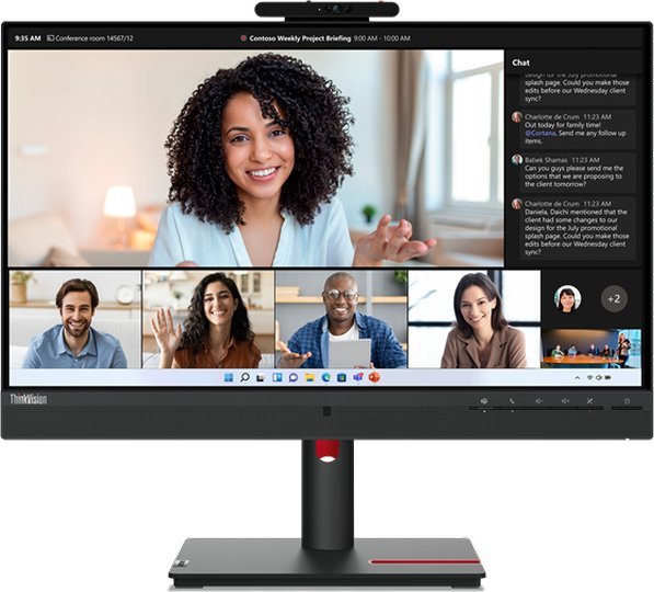 Monitor Lenovo ThinkVision T24mv-30, 23.8", Full HD, i zi