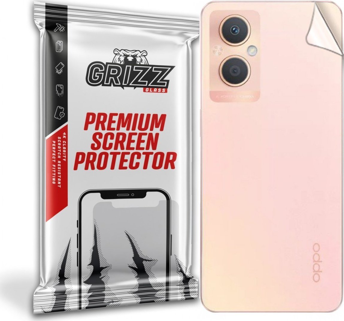Film mbrojtës pasme GrizzGlass Oppo A96 5G, SatinSkin, transparent