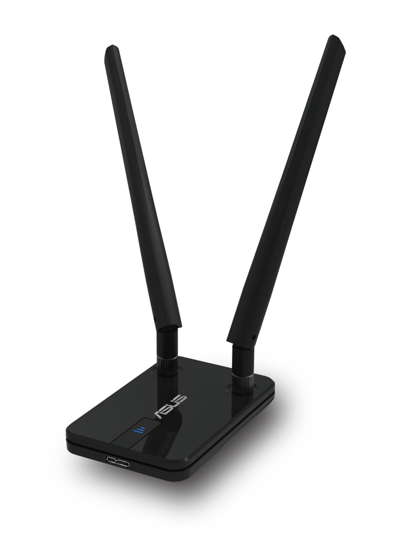 Përshtatës rrjeti Wi-Fi ASUS USB-AC58, USB 3.0, Dual Antenna, e zezë