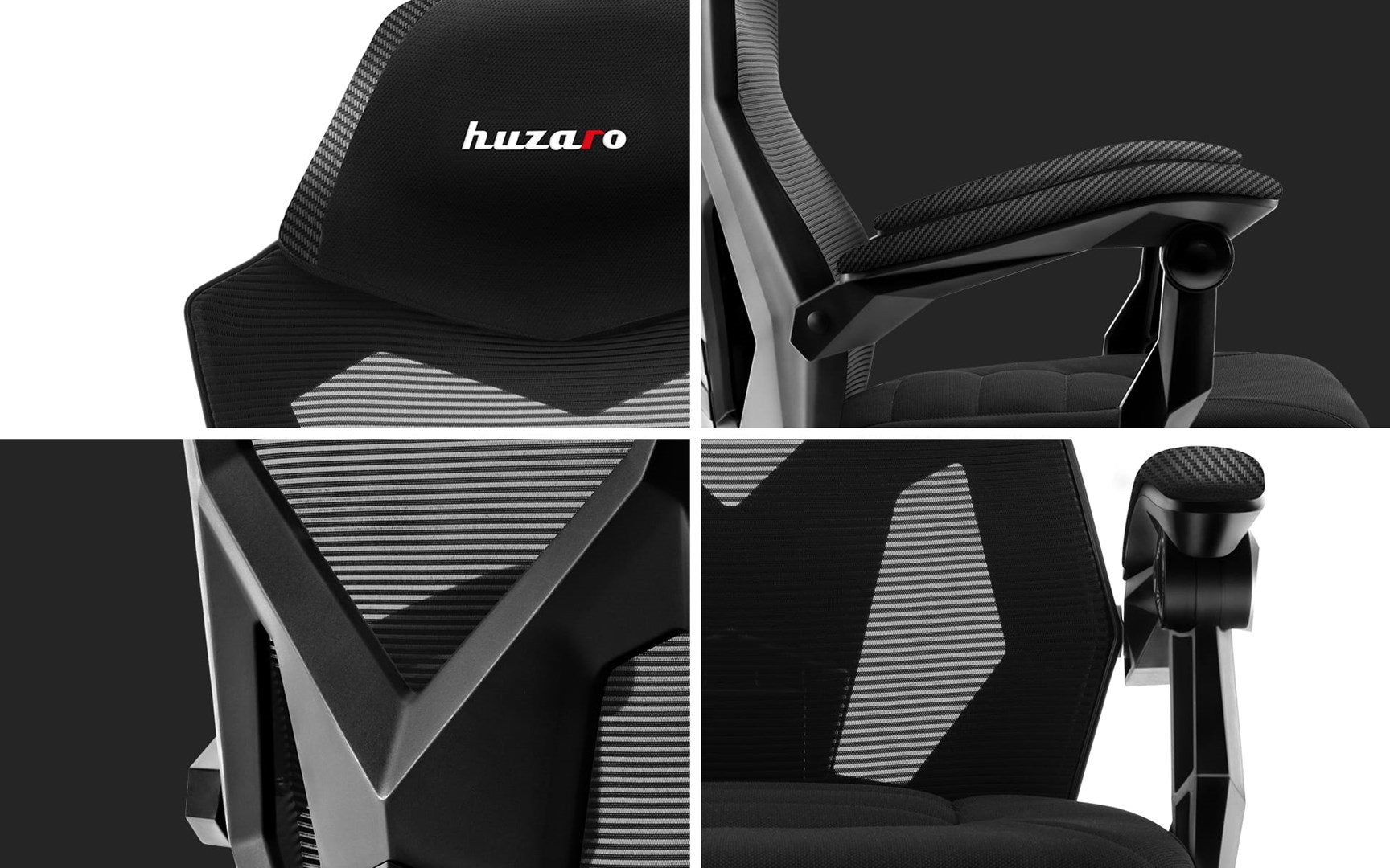 Karrige lojërash Huzaro Combat 3.0, 140 kg, e zezë