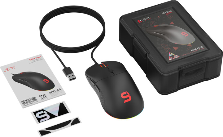 Maus SPC Gear GEM Plus, i zi
