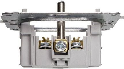 Prizë dyshe Karlik Deco DGPR-2, 16A, pa mbulesë, e bardhë