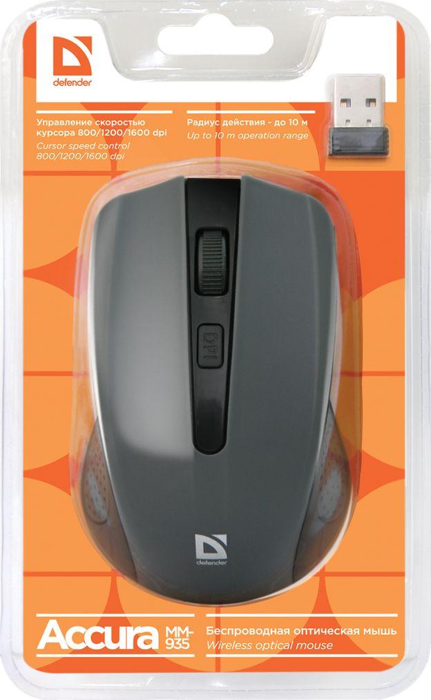 Maus Defender Accura, wireless, USB, i zi dhe i hirt
