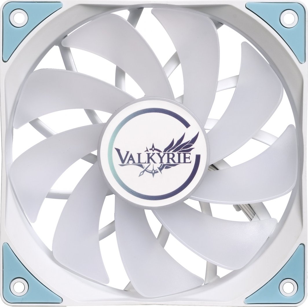 Ftohës Valkyrie V12R ARGB Reverse, 120 mm, i bardhë