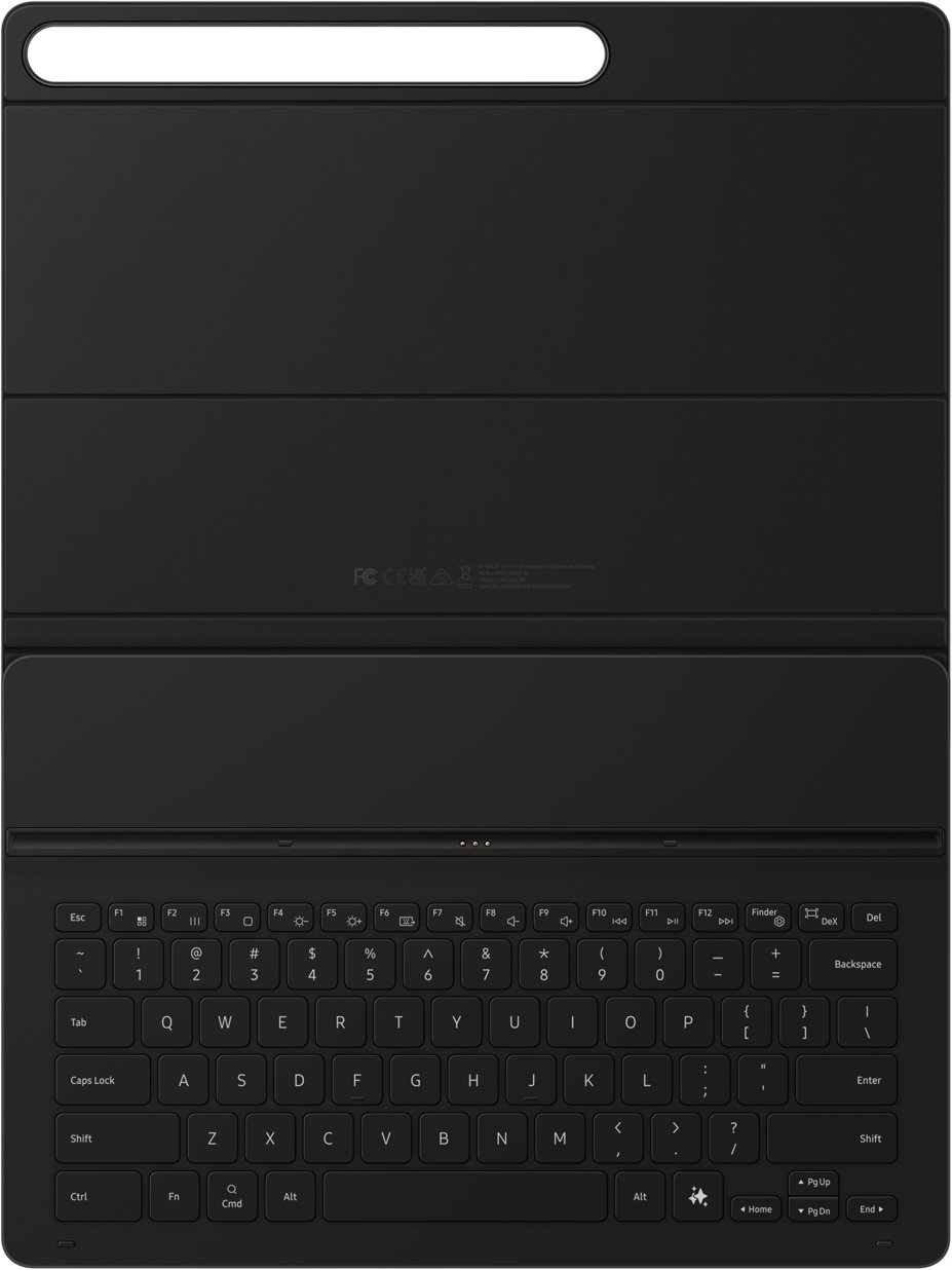 Këllëf tastierë Samsung Book Cover Keyboard Slim Tab S10 FE+, me tastierë, i zi