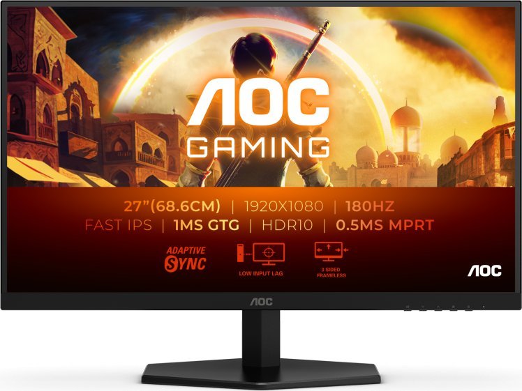 Monitor AOC G4 27G42E, 27", Full HD 180Hz, i zi