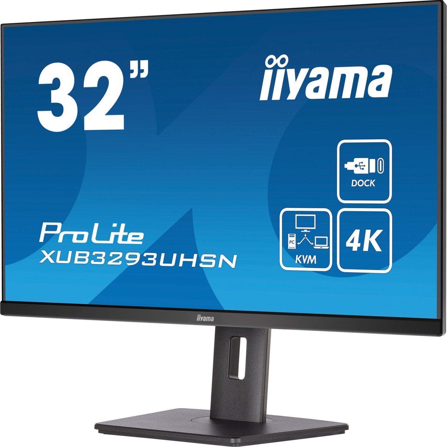 Monitor iiyama ProLite XUB3293UHSN-B5, 32", 4K UHD, IPS, i zi