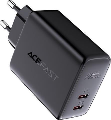 Karikues muri AceFast A9, 40W, 2x USB C PD 3.0, i zi