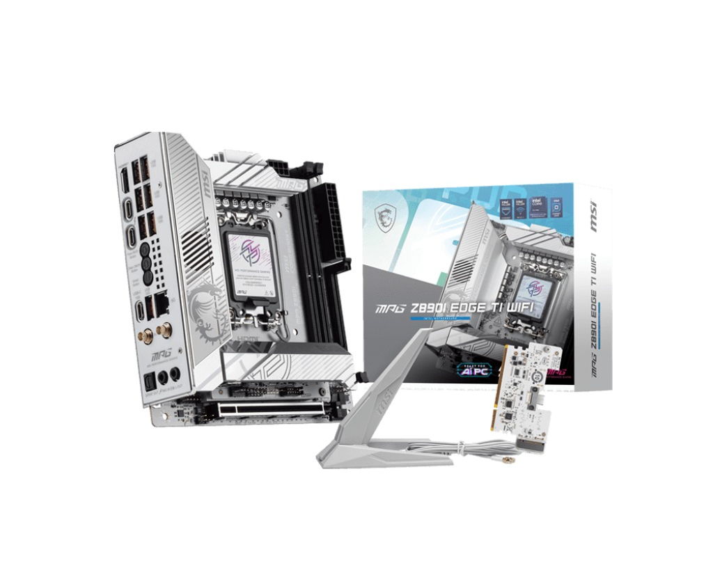 Pllakë amë MSI Mpg Z890i Edge Ti Wifi Intel Z890 Lga 1851 (socket V1) Mini Itx