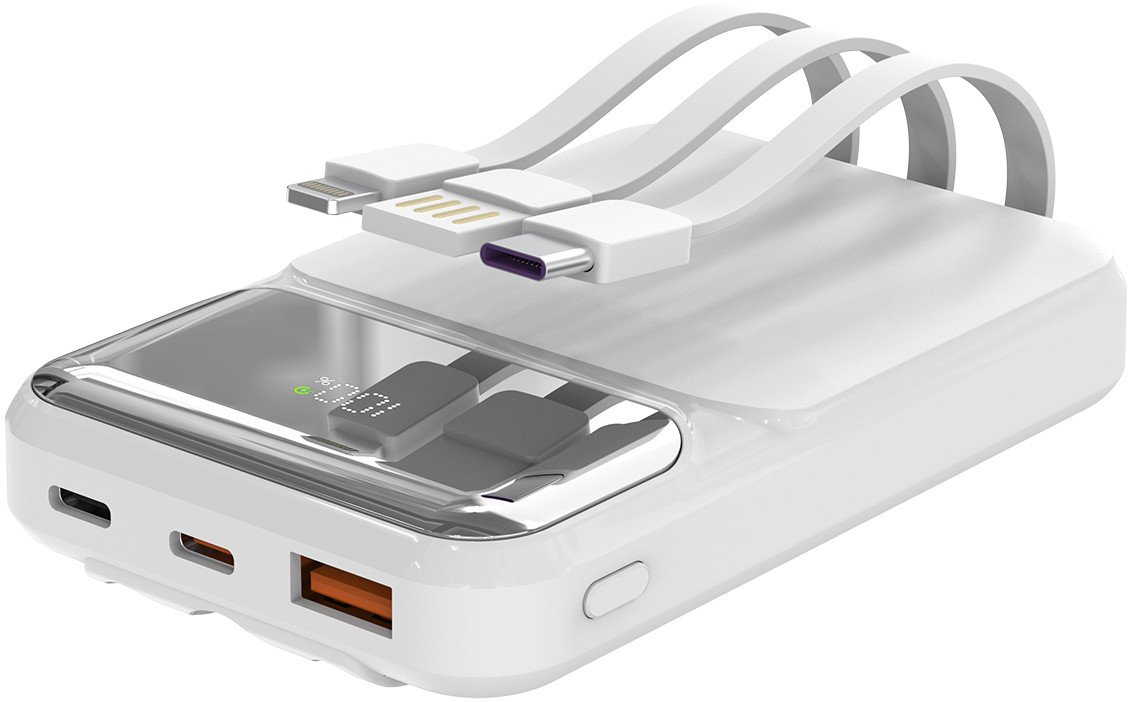 Powerbank S-Link P104, 10000mAh, e bardhë