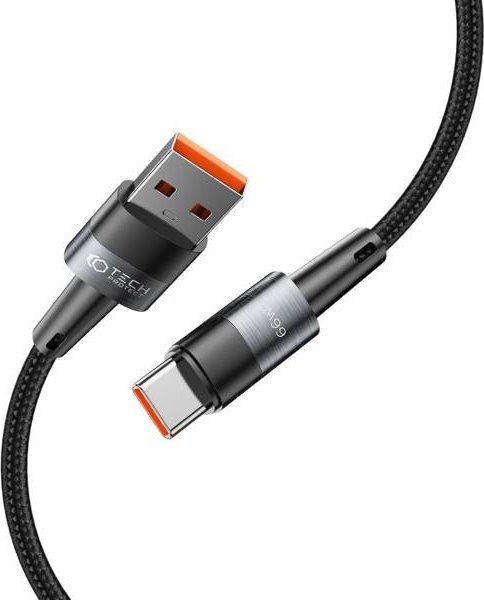 Kabllo USB-C Tech-Protect Ultraboost, 66W 6A, 50 cm, gri