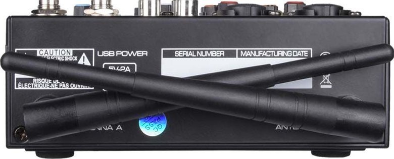 Set mikseri me mikrofonë wireless DNA MIXMIC 2, 5 kanale, Bluetooth USB, i zi