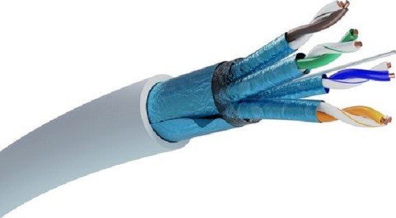 Kabllo rrjeti ExtraLink kat.6, F/FTP, 500m, e hirtë