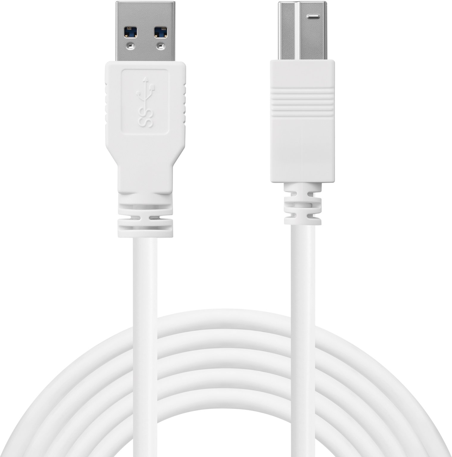 Kabllo USB Sandberg 3.0 A në B, 1.8m, blu