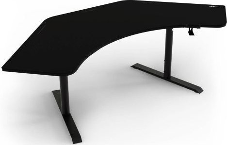 Tavolinë gaming Arozzi Arena Angelo, këndore, e zezë