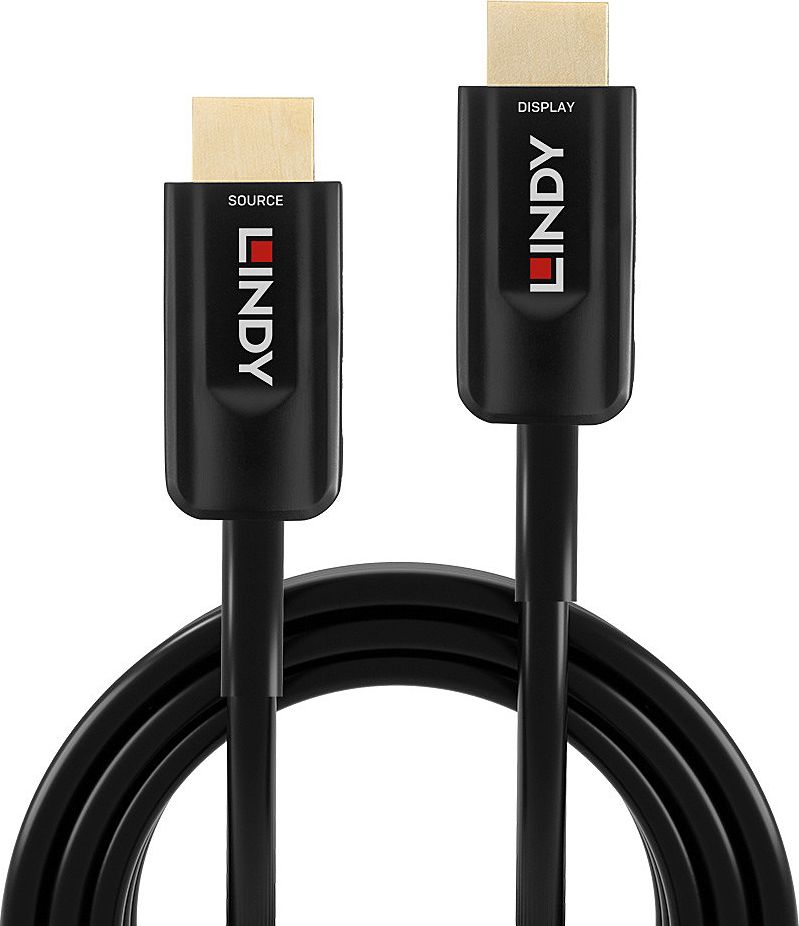 Kabëll HDMI Lindy 38382, 20m, 8K, i zi