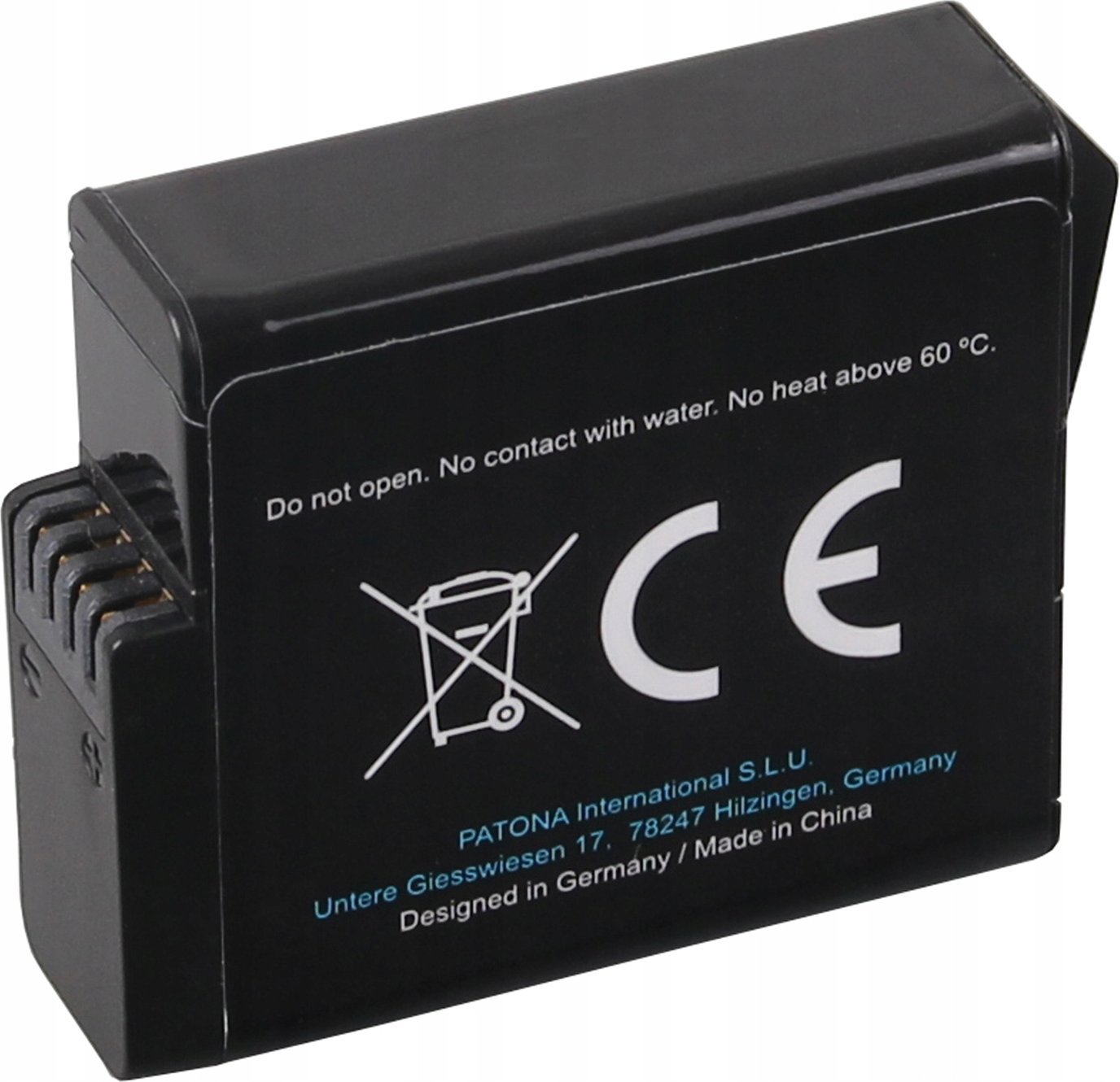 Bateri Patona AHDBT-801, 1250mAh, 3.85V, e zezë