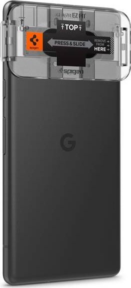 Mbrojtëse xhami për kamera Spigen, Google Pixel 7a, xham i temperuar, e zezë