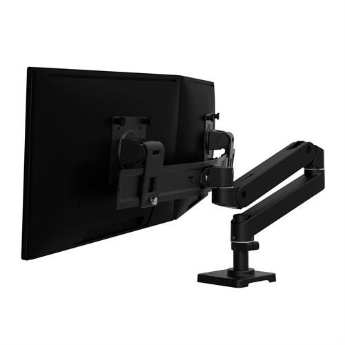 Krah monitori Ergotron LX Pro Series 45-684-292, 27", montim në tavolinë, i zi