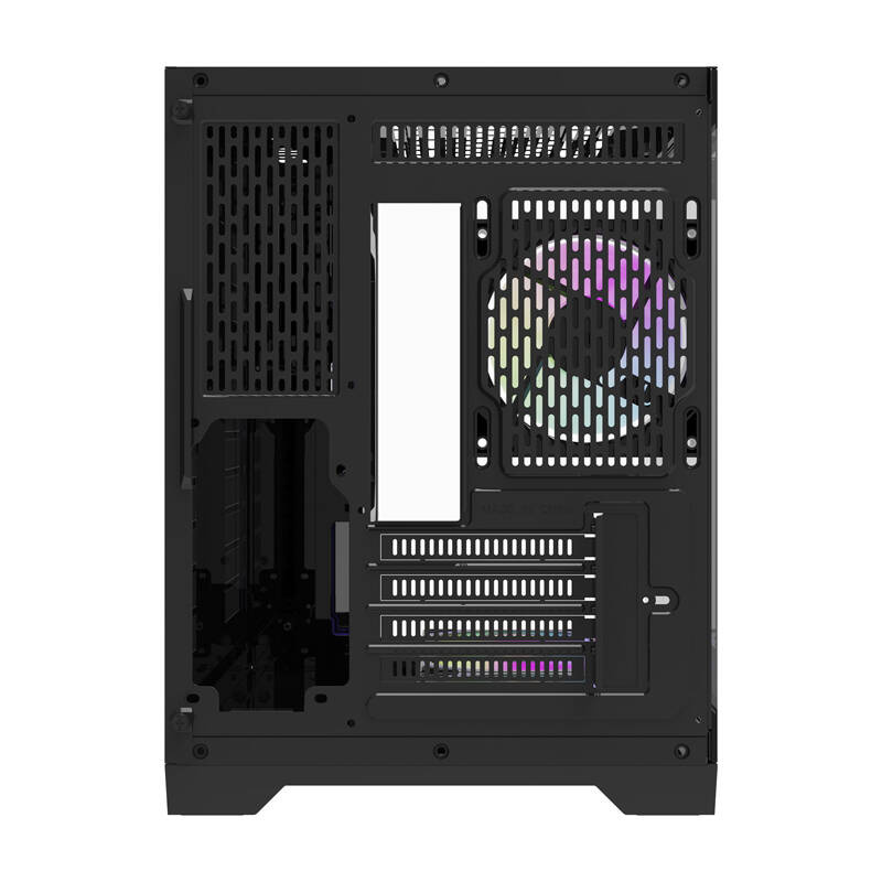 Kuti kompjuteri DarkFlash FT418, M-ATX Mini Tower, 6 ftohës RGB, e zezë