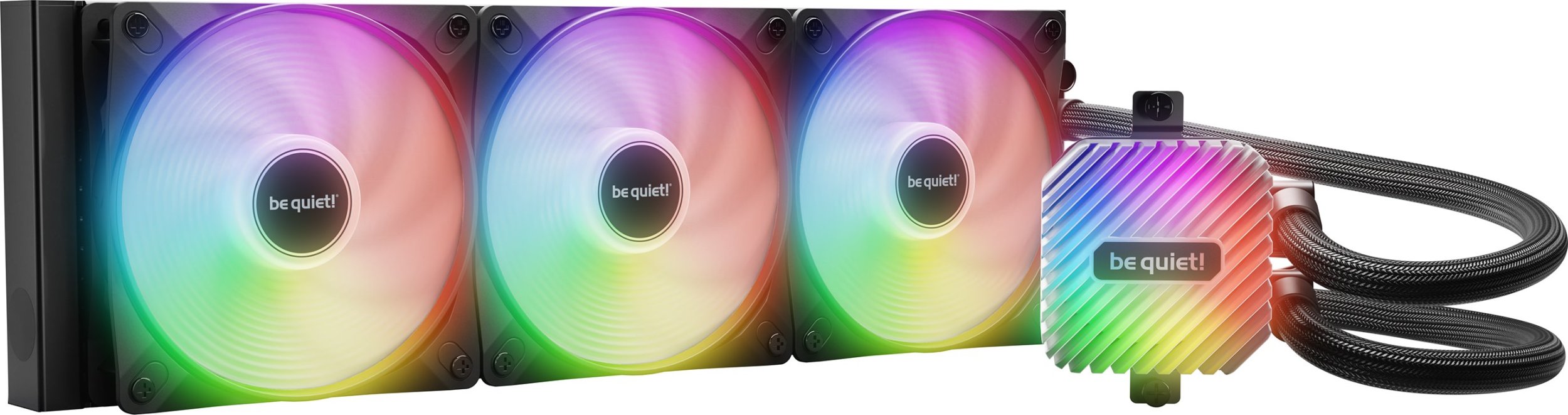 Систем за водено ладење Be Quiet Light Loop 360mm, AIO, ARGB, црн