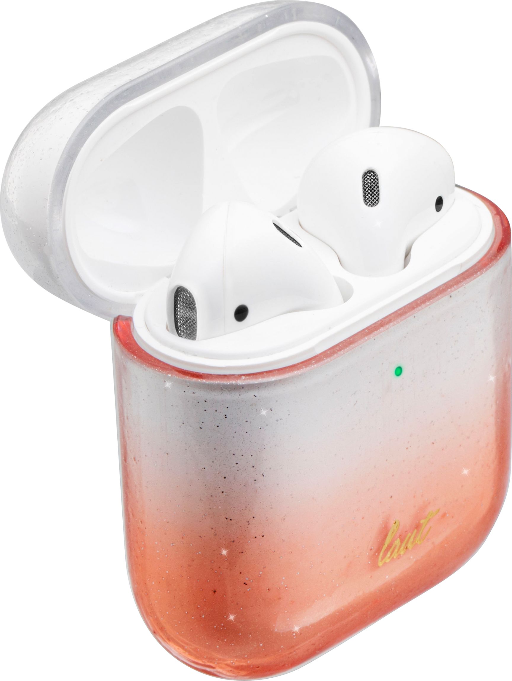 Mbrojtëse për kufje Apple AirPods Laut, e portokalltë