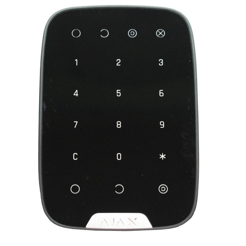 Tastierë pa tela AJAX KeyPad, 15 taste me prekje, 868MHz, e zezë
