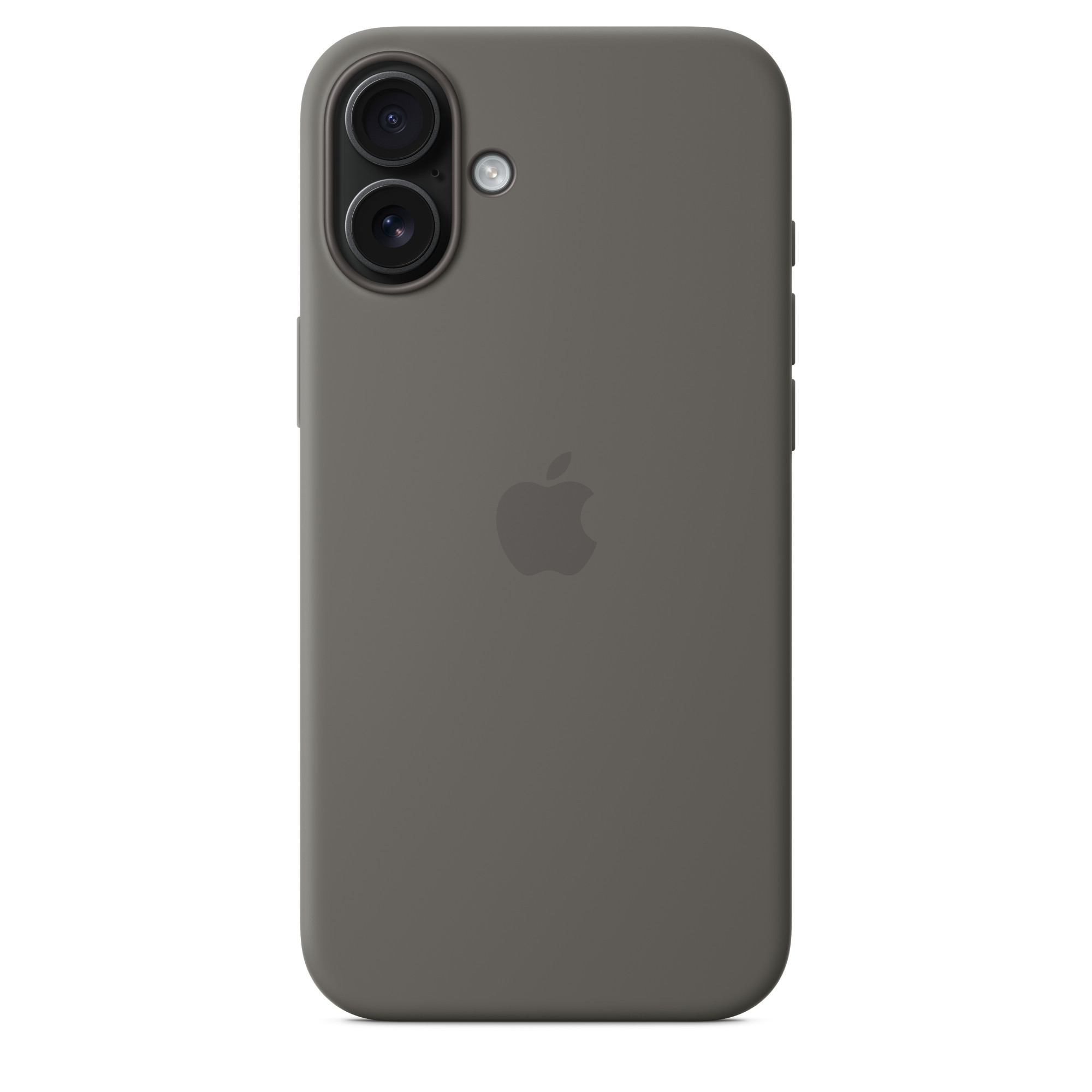 Apple iPhone 16 Plus Silicone Case with MagSafe, Stone Gray