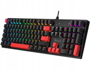 Tastierë mekanike A4Tech Bloody S520N Fire, RGB, BLMS Red Plus, e zezë