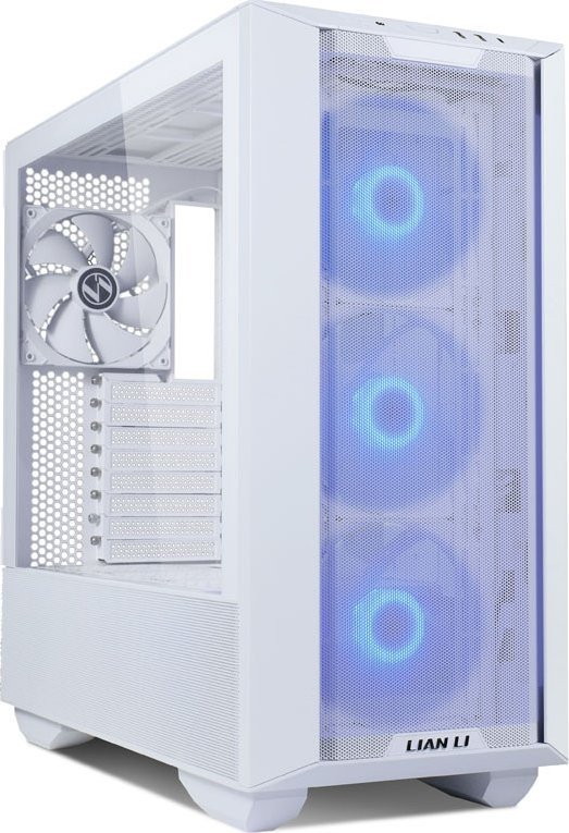 Kuti PC Lian Li LANCOOL III RGB, mid tower, ATX E ATX, e bardhë